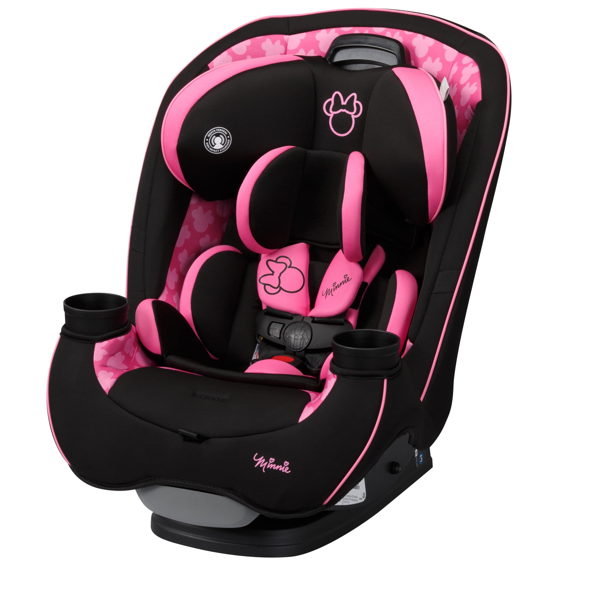 Disney Baby Grow and Go All-in-One Baby Car Seat, Convertible Car Seat, Simply Minnie