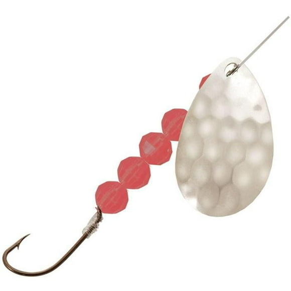 Northland WSS4-HN Walleye Spinner #4, Ib 1/Cd Hex Nickel, Walleye Spinner #4, Ib 1/Cd Hex Nickel