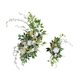 thumbnail image 5 of 2x Arco de boda con flores, letrero de bienvenida, decoración de granja, fondo hecho a mano Blanco, 5 of 9
