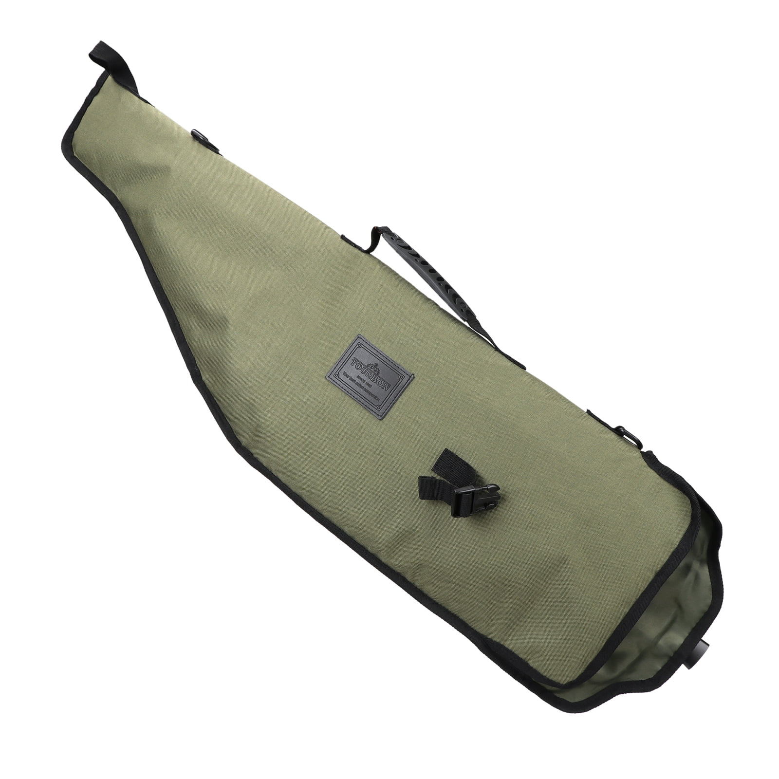 Tourbon Green Takedown Shotgun Scabbard Bag, 600D Nylon Rifle Carry Bag with Removable Shoulder Strap, Fits 28" Barrels-1 count Nylon Bag Only