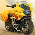 thumbnail image 4 of Boc Auto Toy Detailed Novelty Alloy Cavalry Patrol Police Car Toy for Desktop Decoration, 4 of 10