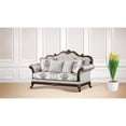 thumbnail image 6 of Gloria Traditional Style 5PC Living Room Set Made with wood in Ivory, 6 of 15