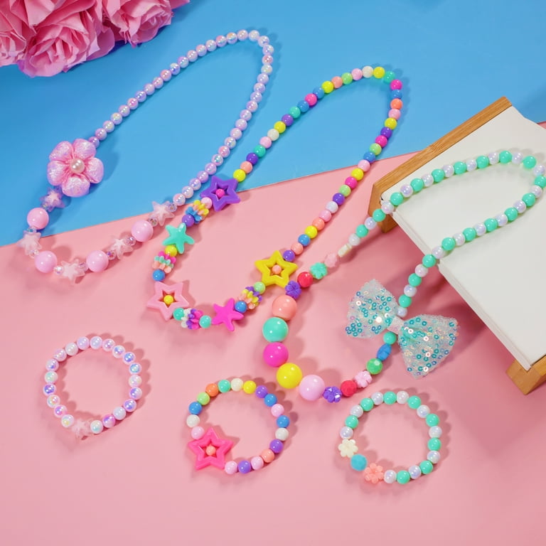 Girls beaded hotsell necklace