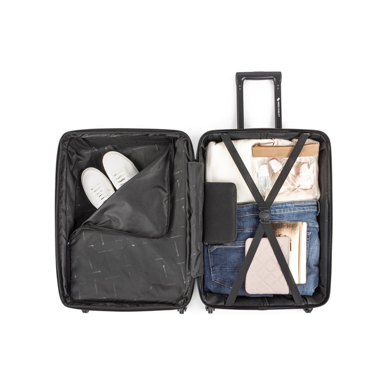 Swiss Mobility CDG - Luggage set - hardside - ABS plastic - blue