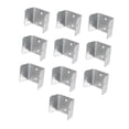 thumbnail image 4 of 10 piezas de paréntesis de de reparación de piezas de montaje conector de soportes en forma de U para 32 mm, 4 of 8