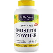 Healthy Origins 100% Pure Inositol Powder, 16 Oz