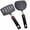 Black, variant on Silicone Spatula Turner Set of 2, Heat Resistant Pancake Spatulas for Nonstick Cookware Pan, Wide Cooking Spatula for Omelette Egg Fish, Small Spatulas Thin Flexible for Kitchen Use, Dishwasher Safe