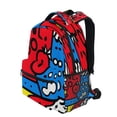 thumbnail image 3 of Abstract Colorful Design Stylish Large Backpack 15L Self-Standing Durable Twill for School, Office and Travel Use, 3 of 9