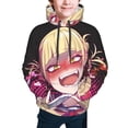 thumbnail image 3 of My Hero Academia Himiko Toga Youth Active Sweatshirt Printing Casual Pullover Hoodies Winter Fall Clothes Outerwear Medium, 3 of 7