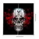 thumbnail image 3 of Cortinas de calavera Monstrate 2 uds tratamientos de ventana decoración del hogar HA011120-02, 3 of 6