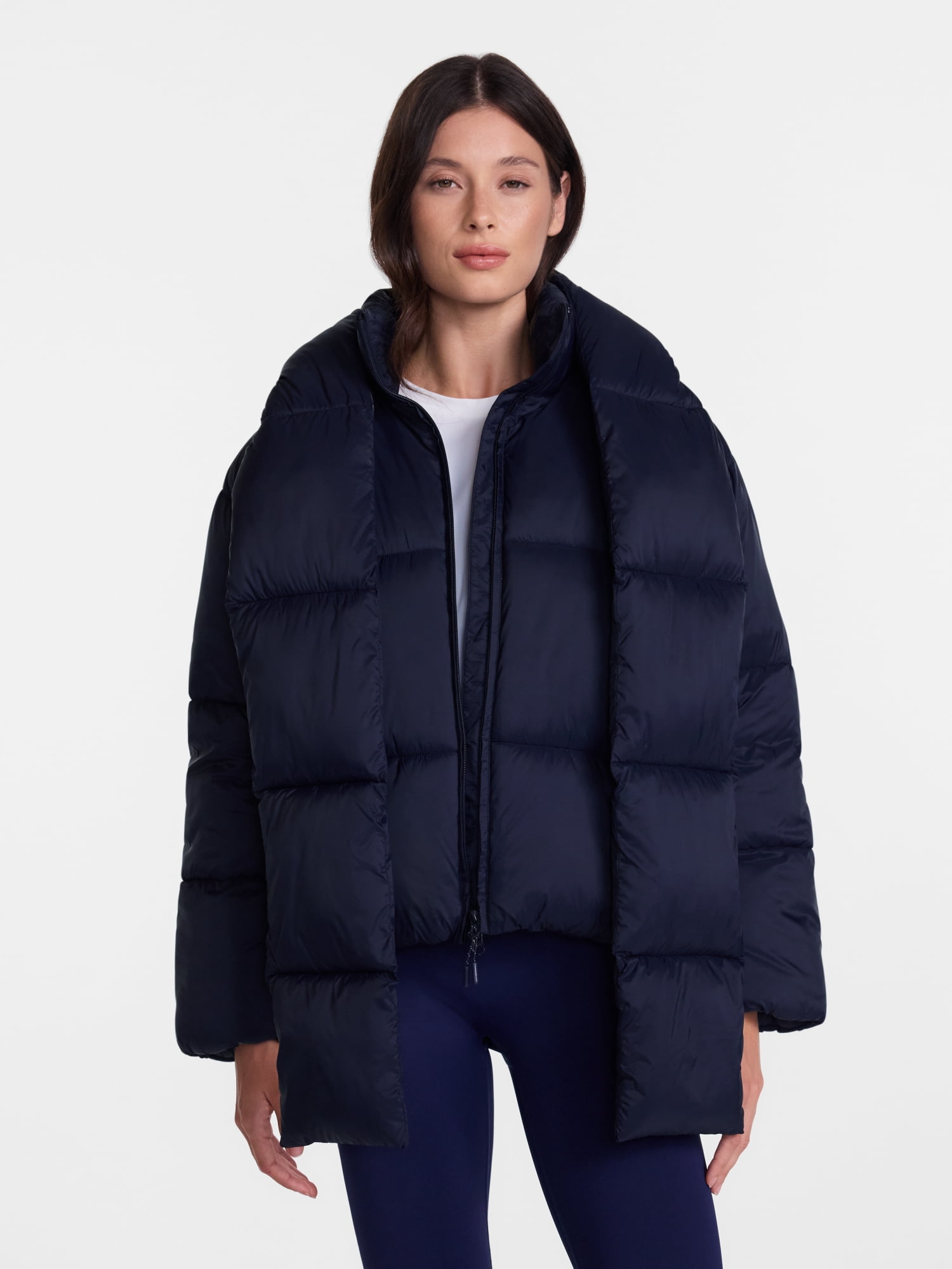 Avia Women's and Women's Plus Water and Wind Resistant Puffer Jacket, Sizes XS-3X