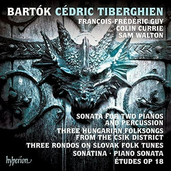 Bartok / Tiberghien,Cedric - Bartok: Sonata For Two Pianos And Percussion And Other Piano Music - Music & Performance - CD