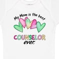 thumbnail image 4 of Inktastic My Mom is the Best Counselor Ever Boys or Girls Baby Bodysuit, 4 of 5