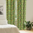 thumbnail image 2 of Ambesonne Car Race Track Curtains, Cartoon Road, Pair of 28"x84", Multicolor, 2 of 5