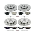 thumbnail image 3 of Power Stop Front and Rear Stock Replacement Brake Pad and Rotor Kit KOE5470, 3 of 8