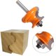 thumbnail image 5 of Fresa De Madera, Metal De Alta Dureza, Vástago De 8Mm/0,3 Pulgadas, Enrutador De Inglete De Bloqueo De Madera, Herramienta De Moldeo De Madera A Prueba De Herrumbre Para La Fabricación De Muebles De Scienceny TO002170-00, 5 of 7