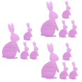 thumbnail image 1 of Cutlery Storage Bag Easter Bunny Cutlery Set Knife and Fork Bag Happy Easter Decorative Tableware Accessories, 1 of 5