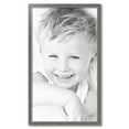 thumbnail image 2 of ArtToFrames 22" x 38" Muted Cold Silver Picture Frame, 22x38 inch Silver MDF Poster Frame (WOM-4682),  Pack, 2 of 7