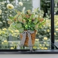thumbnail image 4 of Spring Decor,Spring Summer Flower Basket Wreath Low Upkeep Unchanged Shape Non-Fading Light String Soft Glow,Festive Decor for Fireplace Front Door Living Room Hotel Wedding Venue Car Decors, 4 of 6