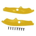 thumbnail image 2 of funtasica Front Bumper Lip Spoiler Accessory Corner Protector for 2015-2021 Yellow, 2 of 9