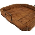 thumbnail image 3 of Wood Serving Tray with Handle, Rustic Three Color Choices Tray, Stylish Display Board, 15 "W x 4 "H x 15 "D, Coffee Table Decoration for Livingroom Diningroom (White), 3 of 8