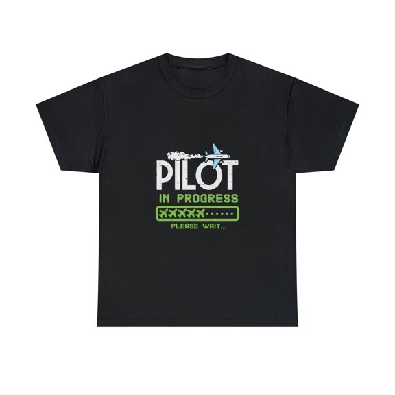 Kids Pilot In Progress, Future Pilot Airplane Lovers T-Shirt