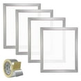 thumbnail image 1 of KFFKFF Screen Printing Set, Quad Aluminum Silk Screen Printing Structures, 20x24inch Silk Screen Printing Structure with 355 Count Mesh, Durable Tension Nylon Mesh and Sealing Tape, 1 of 9