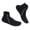 Black, variant on Xirurus Quick Dry High Top Water Shoes Breathable Anti Slip Rubber Nylon Beach Booties for Surfing Swimming Diving 11.02 inches / 28 cm Black Size 41