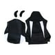thumbnail image 1 of Fundas para sillas gaming, elásticas, ergonómicas y extraíbles, para silla de oficina, para ordenador, sillas giratorias. y negro, 1 of 8