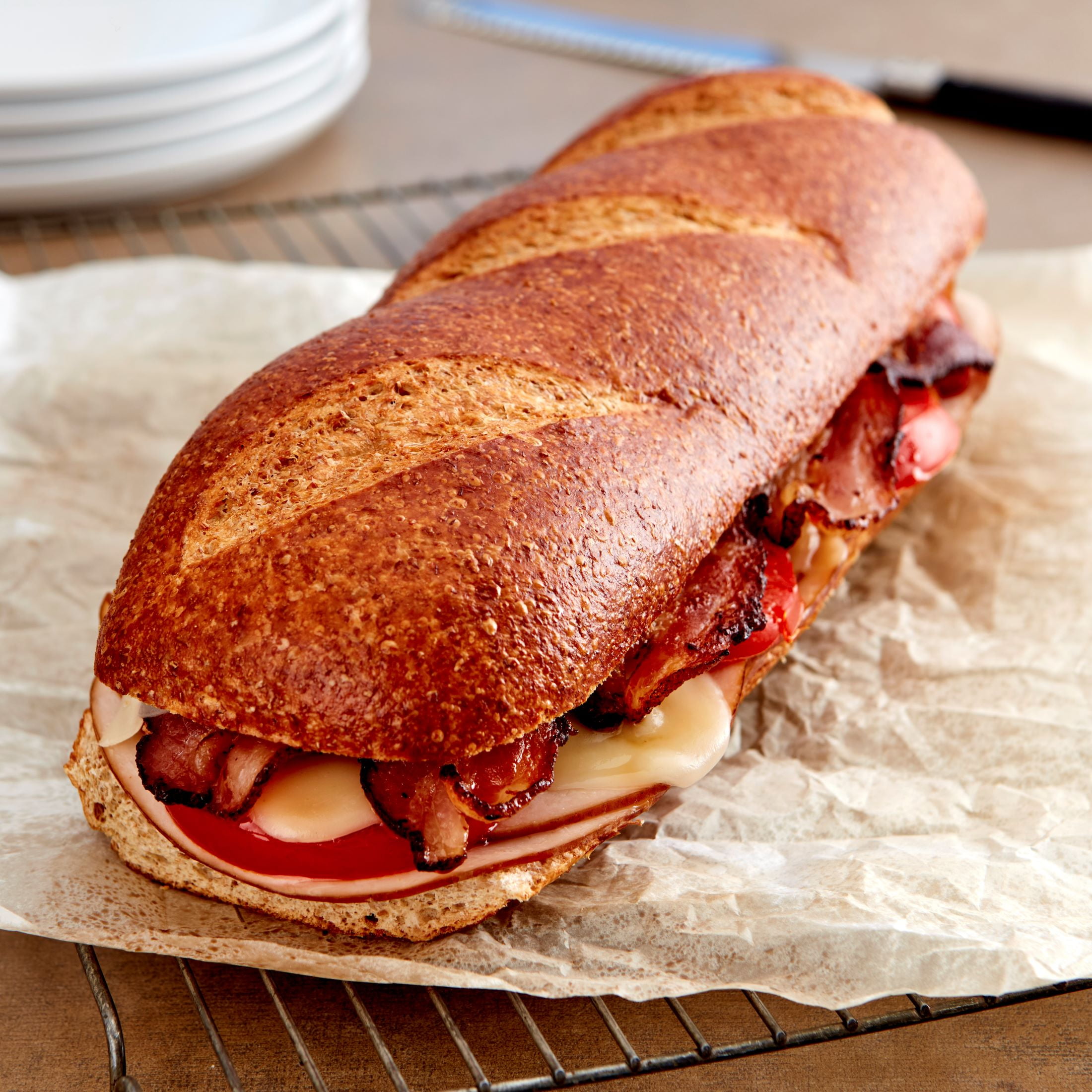 Freshness Guaranteed Wheat Bakery French Bread Loaf, 13 oz, 1 Loaf
