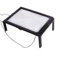 thumbnail image 1 of Reading Magnifier With Led Lights 3x Portable Foldable A4 Full Page Desktop Stand Type Magnifying Glass Hands-free Rectangular Reading Loupe For Small, 1 of 4