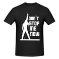 thumbnail image 5 of Don'T Stop Me Now! Men'S Basic Short Sleeve T-Shirt Black X-Large, 5 of 5
