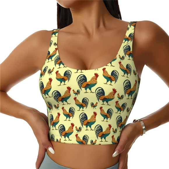 Disketp Gilet de Sport Respirant pour Yoga, Entraînement Physique et Danse Gilet de Sport pour Femmes avec Extensibilité de Performance-Moyen
