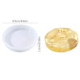 thumbnail image 4 of DIY Crystal Dropper 3d Rabbit Mold Aromatherapy Gypsum Candle Mold Waving Teddy Bear Cat Table Silicone Mold, 4 of 4