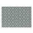 thumbnail image 1 of Orient Cutting Board, Moroccan Style Old Motif with Oriental Effects Middle Eastern Print, Decorative Tempered Glass Cutting and Serving Board, Small Size, Black White, by Ambesonne, 1 of 1