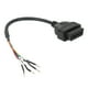 thumbnail image 1 of Cable conector hembra OBD2, 16 pines K, línea CAN, probador de puente de diagnóstico, conector, Cable de cola de cerdo Jadeshay A, 1 of 8