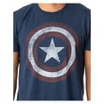 thumbnail image 5 of Marvel Captain America Men's Vintage Shield T-Shirt, 5 of 5