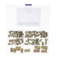 thumbnail image 3 of 100 Pcs Carbon Steel Furniture Screws Threaded Wood Inserts Hex Socket Bolts, 3 of 8