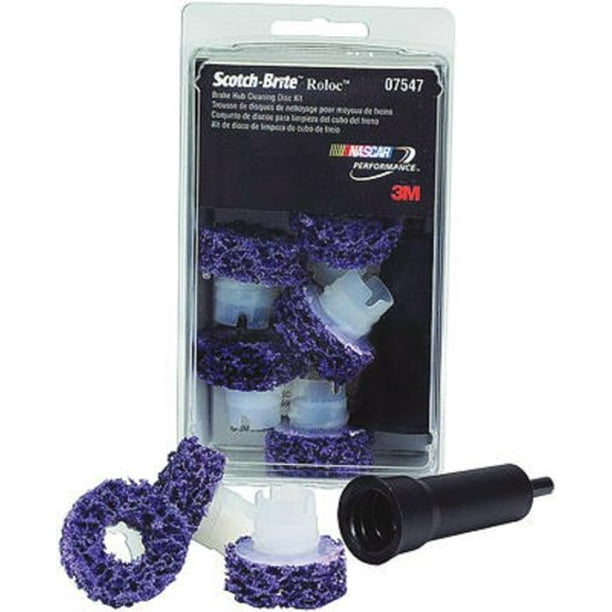 3m 07547 Scotch-brite Roloc Brake Hub Cleaning System - Walmart.com ...