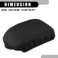 thumbnail image 4 of Center Console Seat Armrest Cover Car Inner for Ford Escape 2017-2019 Neoprene Fabric Black, 4 of 6
