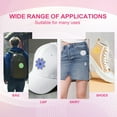 thumbnail image 5 of Uxcell Sequin Flower Iron on Patches, Glitter Flower Sequin Applique Patch Sew on Cloth Patch for Garment Hats Shoes Dress Backpacks DIY Clothes Craft Dark blue, 5 of 6