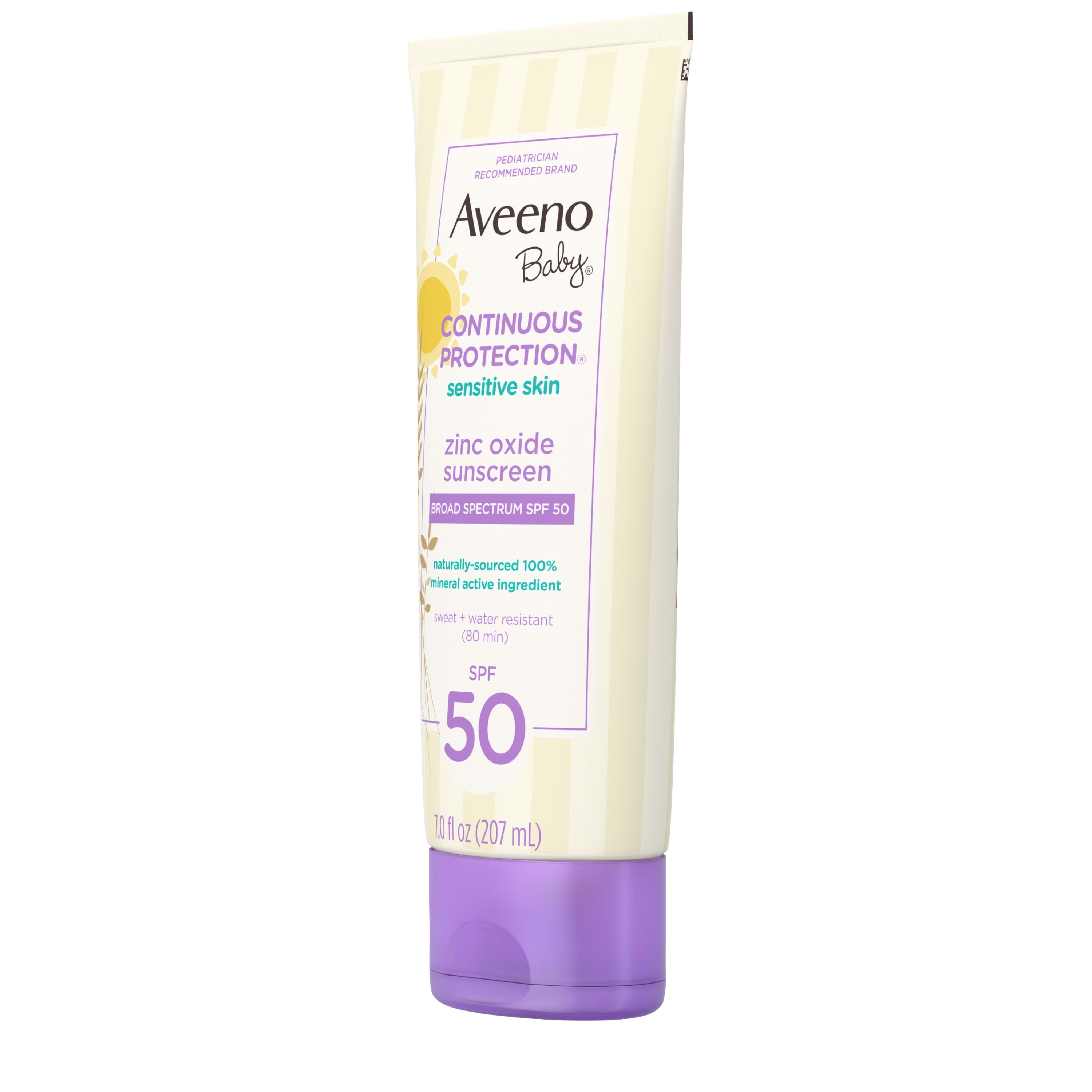 aveeno baby continuous protection spf 50