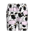 thumbnail image 4 of Naloa Cute Animal with Cow Men's Short Pajama Pants, Lounge Comfort Shorts with Elasticized Waistband and Side Pockets - 4X-Large, 4 of 9
