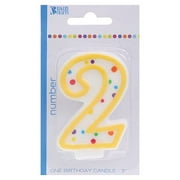 Bakery Crafts Multi Dot Candle #2 - Indiv