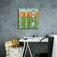 thumbnail image 4 of Epic Graffiti 'Spring Birches' by Michelle Calkins, Giclee Canvas Wall Art, 18"x18", 4 of 6