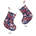 thumbnail image 3 of Balery Elephants Pattern Christmas Stockings with Initials, 18" Large Knit Christmas Stocking,Xmas Stocking for Kids, Holiday and Family Stocking, 3 of 7