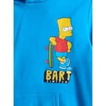 thumbnail image 3 of 20th Century Fox Bart Simpson Boys Hoodie and Short Set, 2 Piece, Sizes XS 4/5- XXL 18, 3 of 3