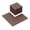 Brown, variant on 44 PCS New Stone Texture 12" Patio Deck Tiles Dark Gray DIY Interlocking Floor Tiles Easy Quick Installation for Porch Poolside Balcony Backyard Indoor Outdoor