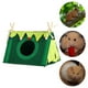 thumbnail image 5 of Nido para conejillos de indias, cama para dormir y descansar, casa túnel para hámsteres pequeños L verde, 5 of 9