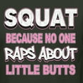 thumbnail image 5 of Wild Bobby Squat Because No One Raps About Little Butts Gym/Workout Unisex Crewneck Graphic Sweatshirt, Forest Green, Large, 5 of 5